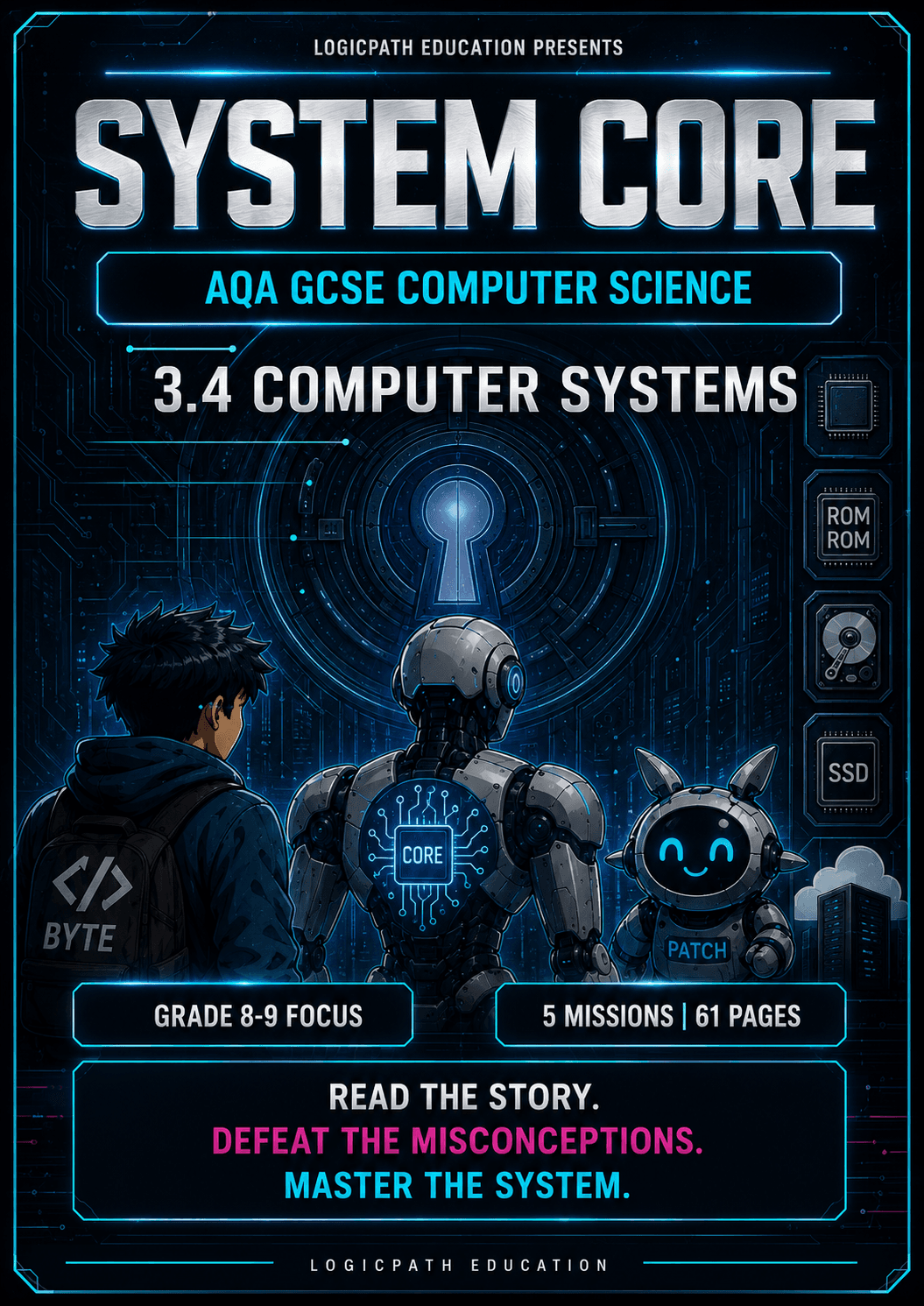 System Core The Computer Systems Saga educational revision comic cover