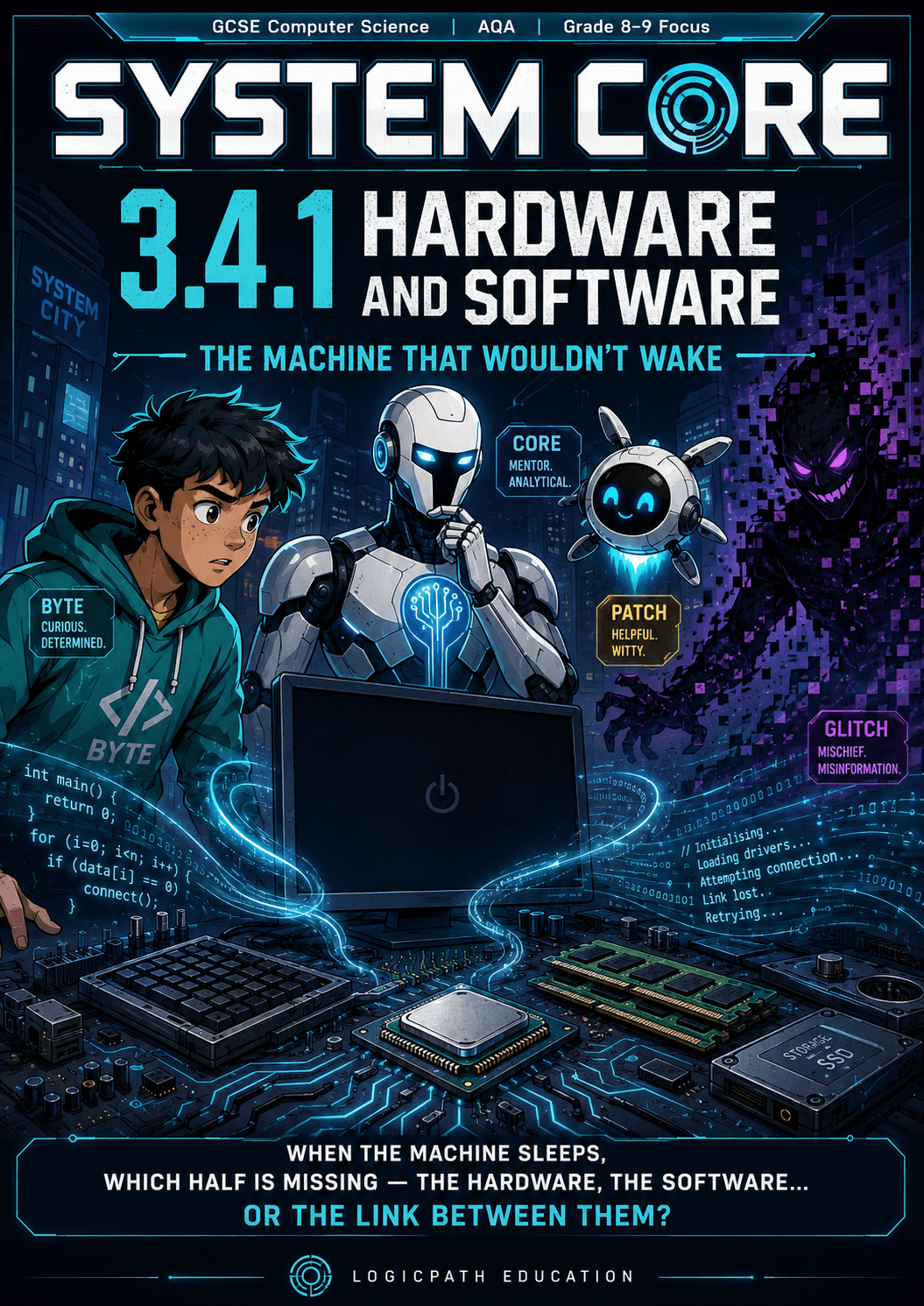 Hardware and Software mission preview from the System Core comic