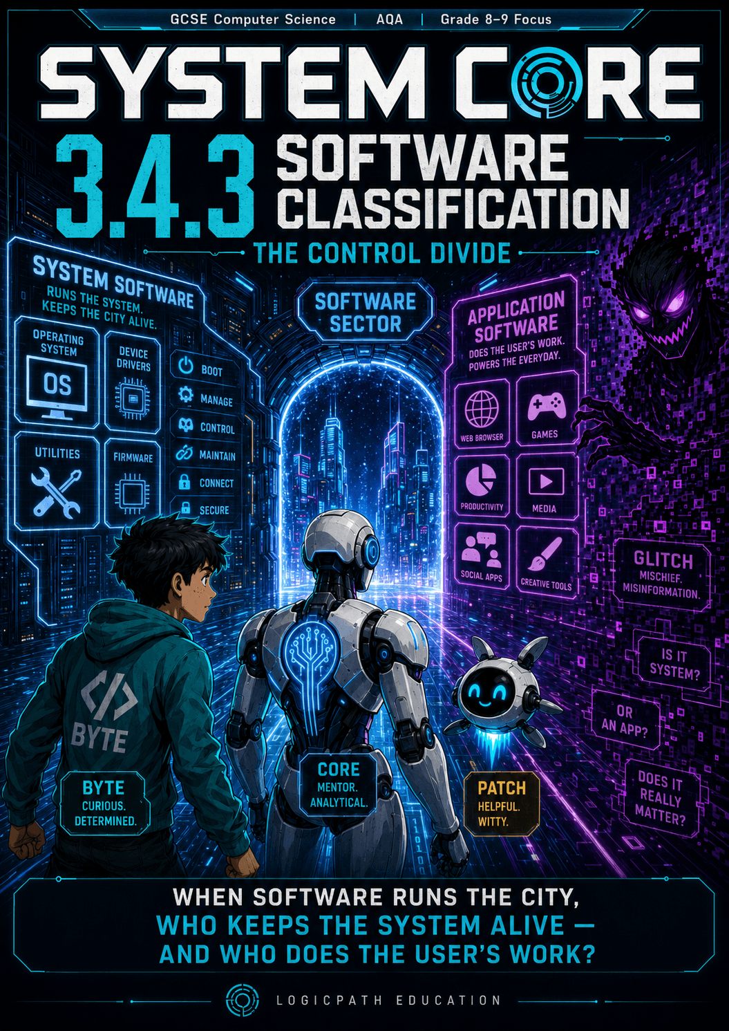 Software Classification mission preview from the System Core comic